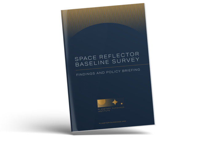 Space Reflector Baseline Survey Report | Planetary Sunshade Institute Space Reflector Baseline Survey Report | Planetary Sunshade Institute